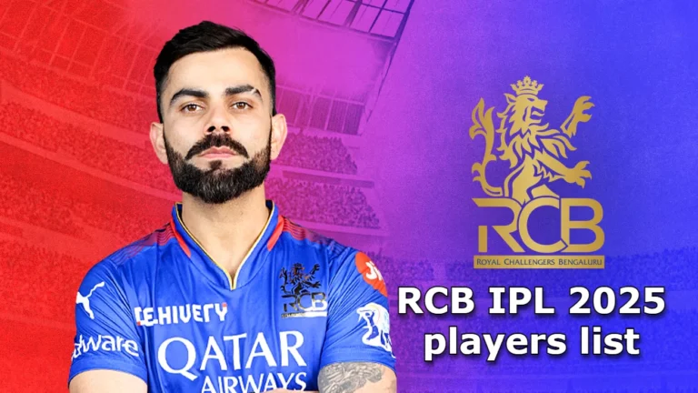 rcb ipl 2025 players list