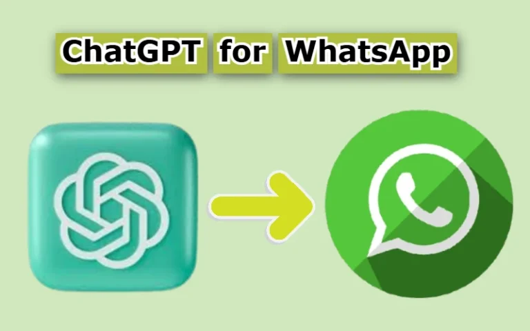 ChatGPT for WhatsApp