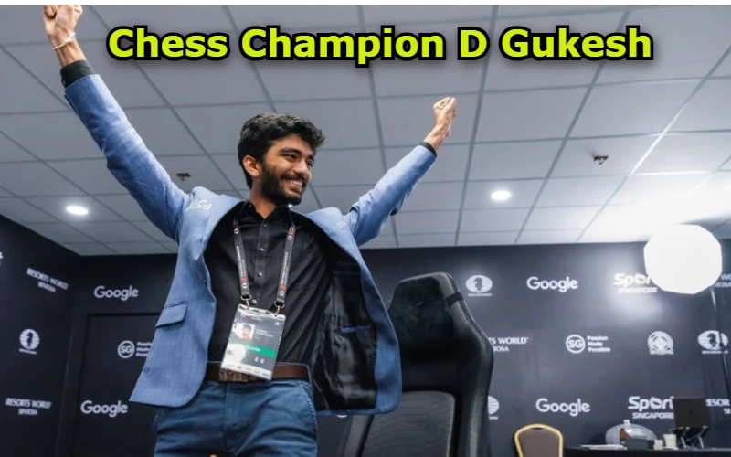 Chess Champion D Gukesh