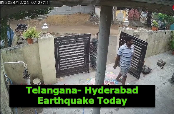 Hyderabad Earthquake today