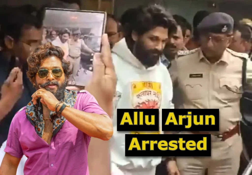 allu arjun arrested